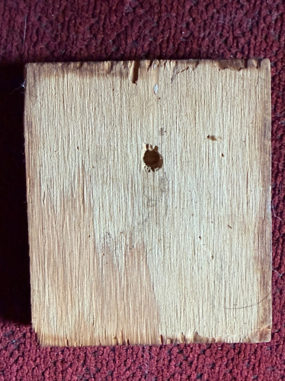 Vintage Wooden Plaque - Picture 2 of 3